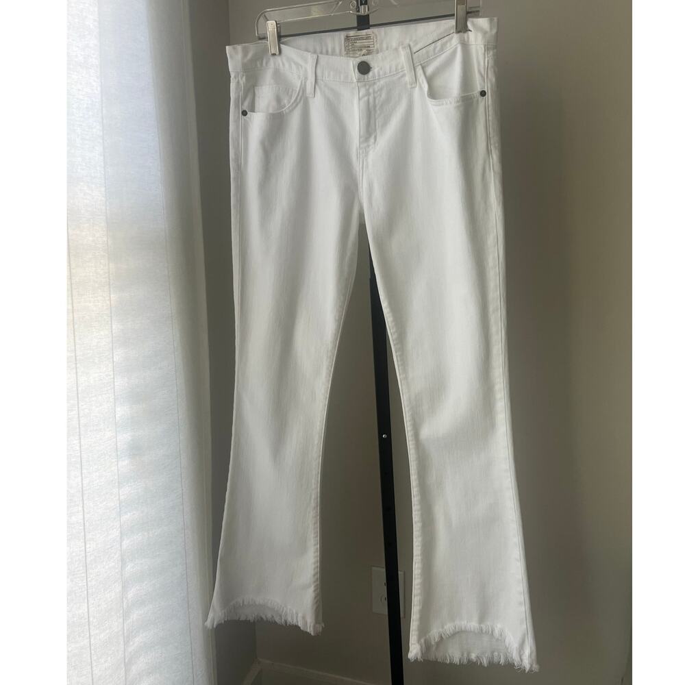 Currrent Elliot White‎ Boot Cut Jeans